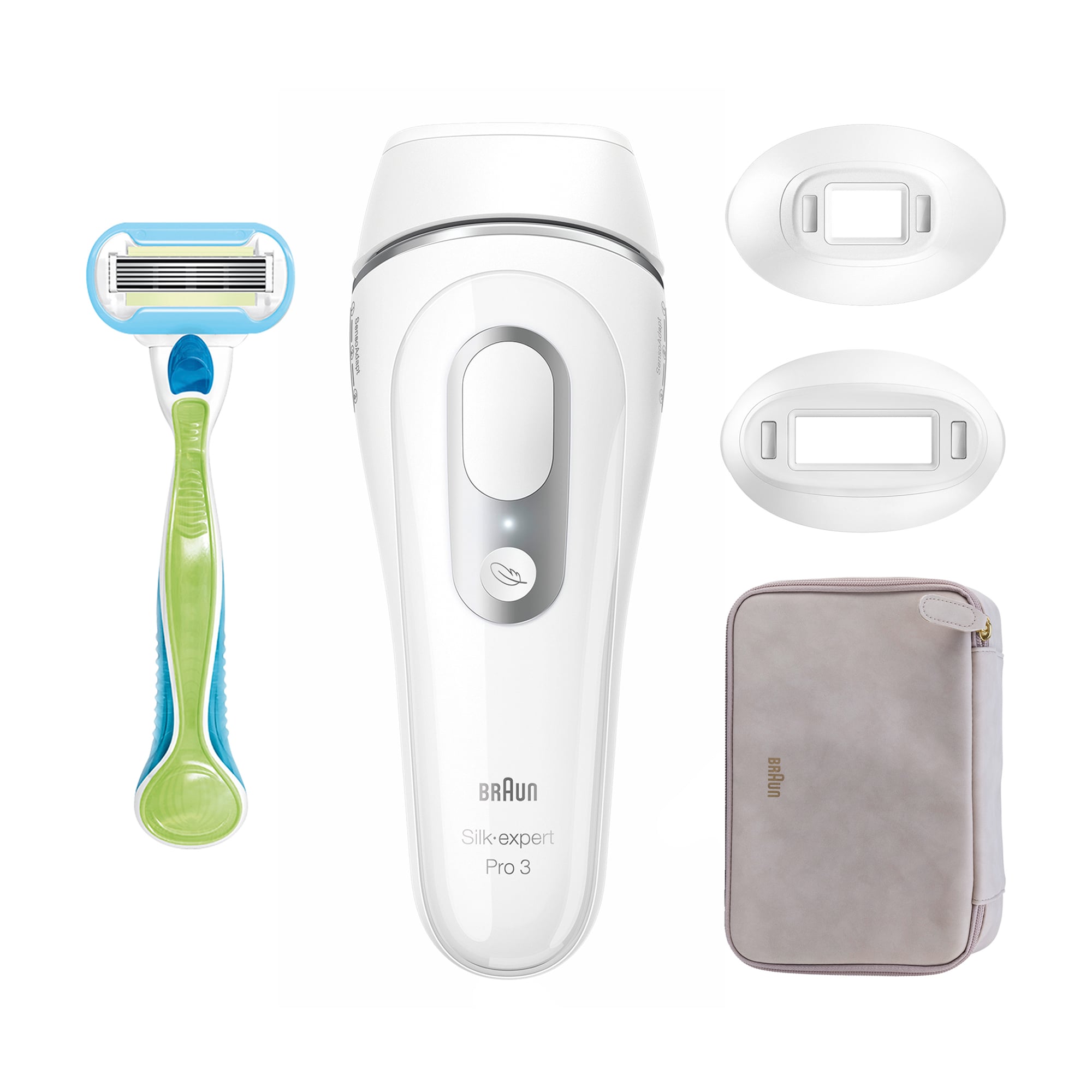 Фотоепілятор Braun Silk Expert Pro 3 PL3132 + Бритва Gillette Venus Extra Smooth